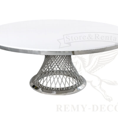 bolshoj kruglyj obedennyj stol royal gerold v ukraine steel frame wedding dining table